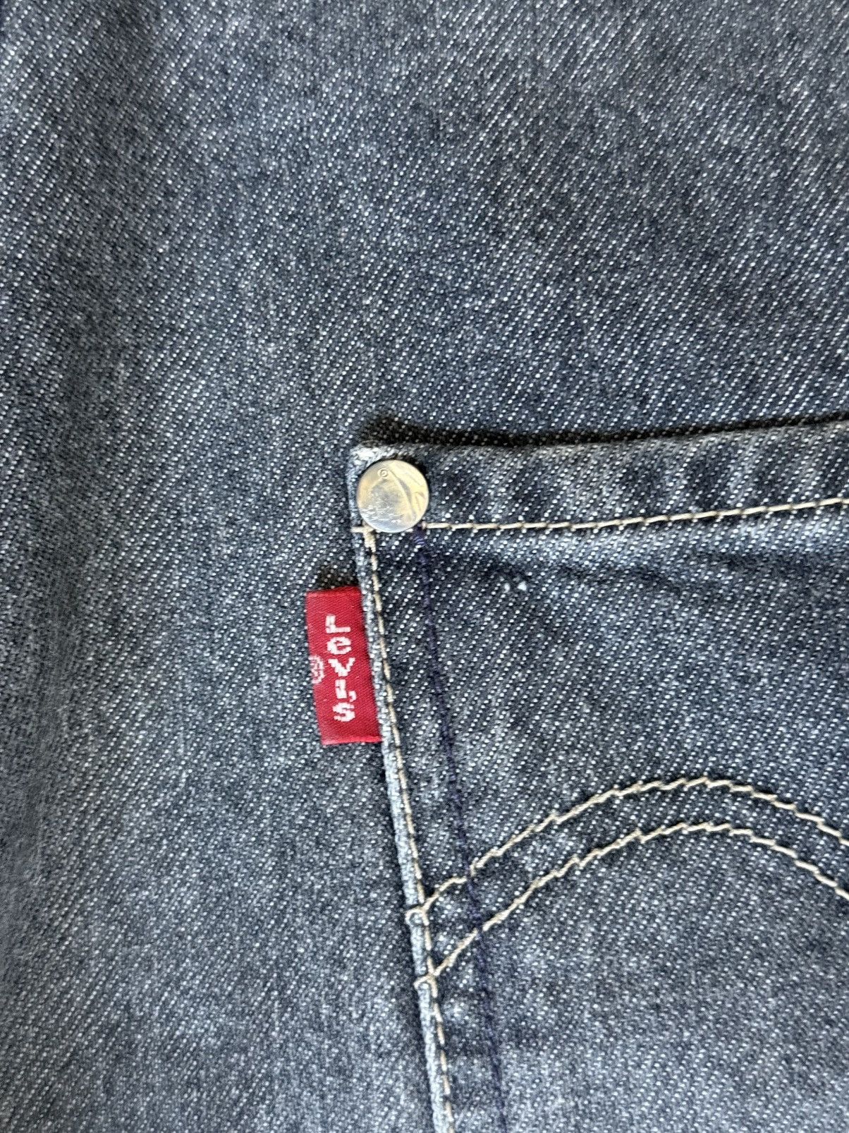 Levi's LEVI’S ENGINEERED JEANS 2009 GREY WASHED TWISTED LEG DENIM Size US 30 / EU 46 - 14 Thumbnail