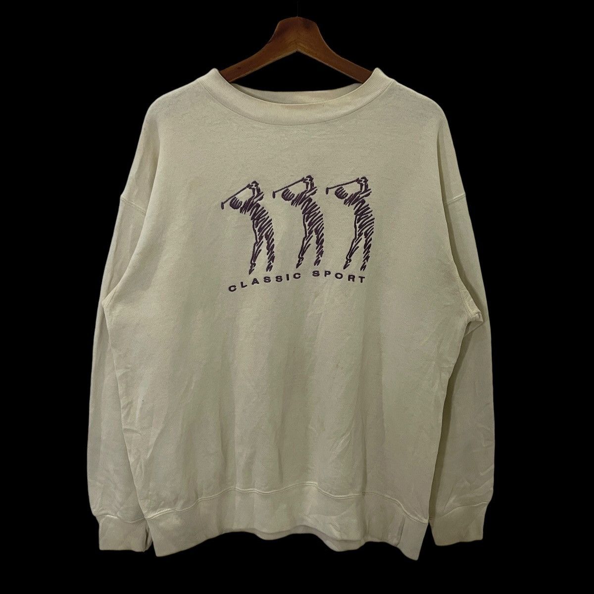 Japanese Brand × Vintage Vintage Crable Sportswear Sweatshirt Size US L / EU 52-54 / 3 - 1 Thumbnail