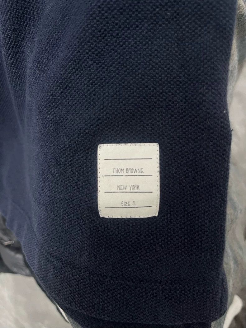 Thom Browne Thom Browne Blue hoodie Size US L / EU 52-54 / 3 - 3 Thumbnail