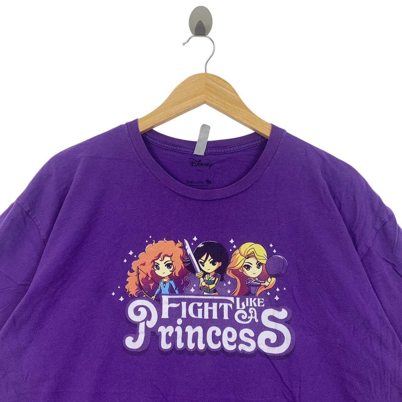 Disney DISNEY PRINCESS Fight Like Brave Rapunzel Movie Tee Shirt Size XXL / US 16-18 / IT 52-54 - 2 Thumbnail
