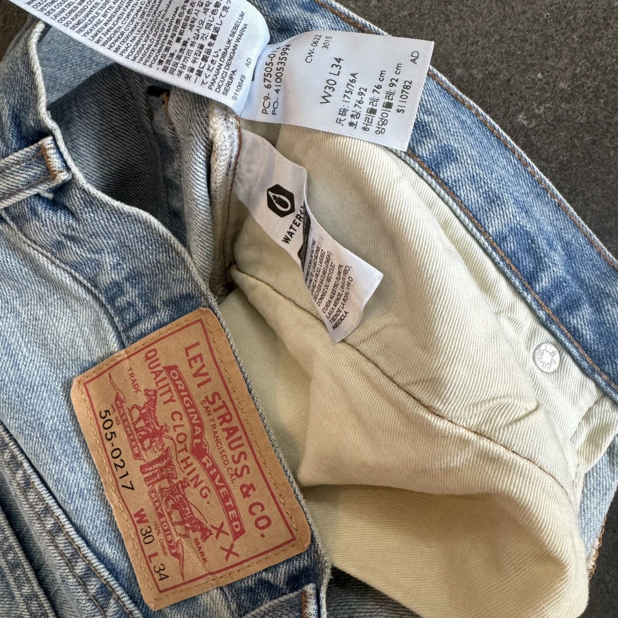 Levi's Men’s 1967 505 slow drag Levi’s jeans Size US 30 / EU 46 - 3 Thumbnail