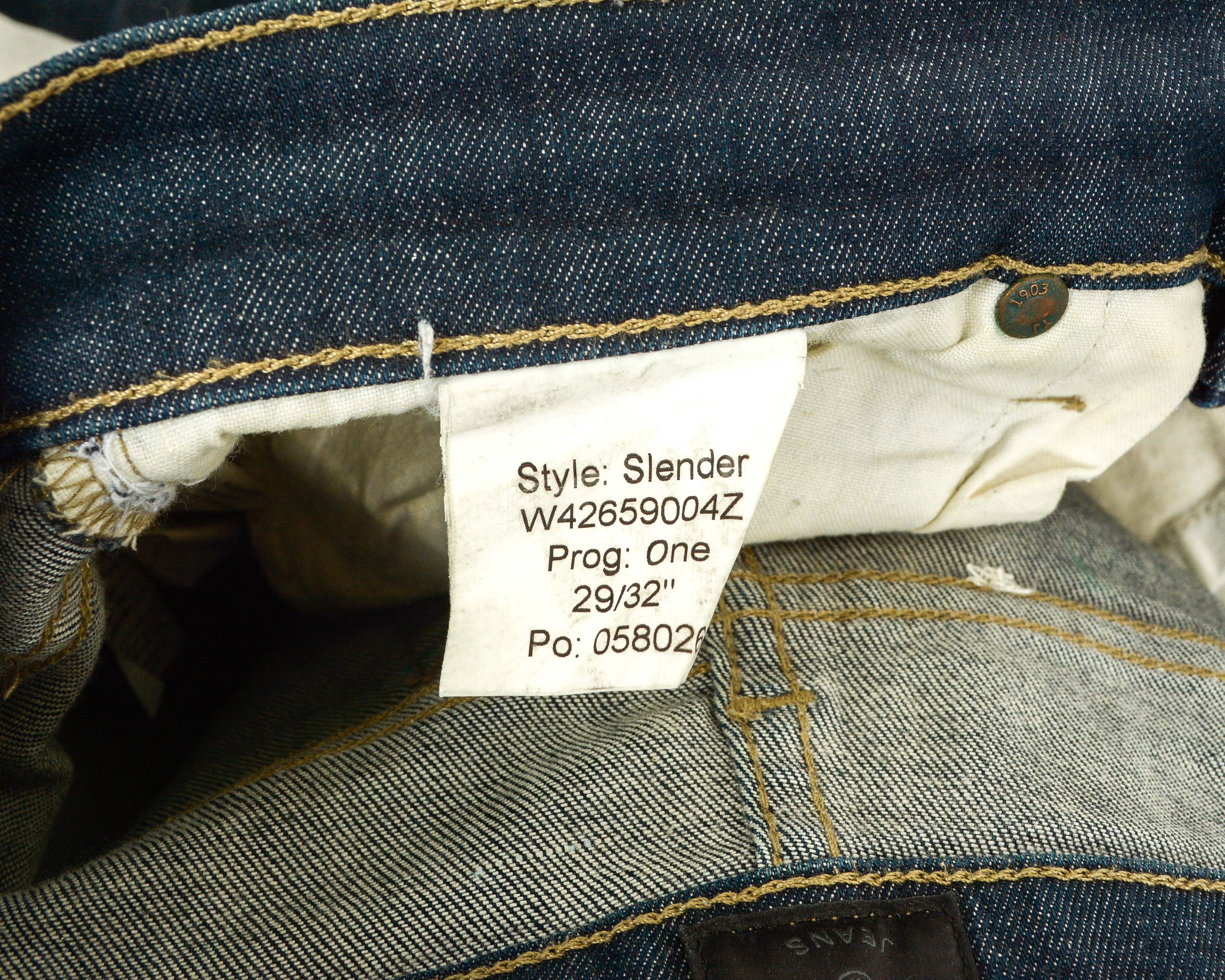 Tiger of Sweden Slender Womens W29 L32 Slim Jeans Pants Skinny Trousers Zip Size 29" - 4 Thumbnail
