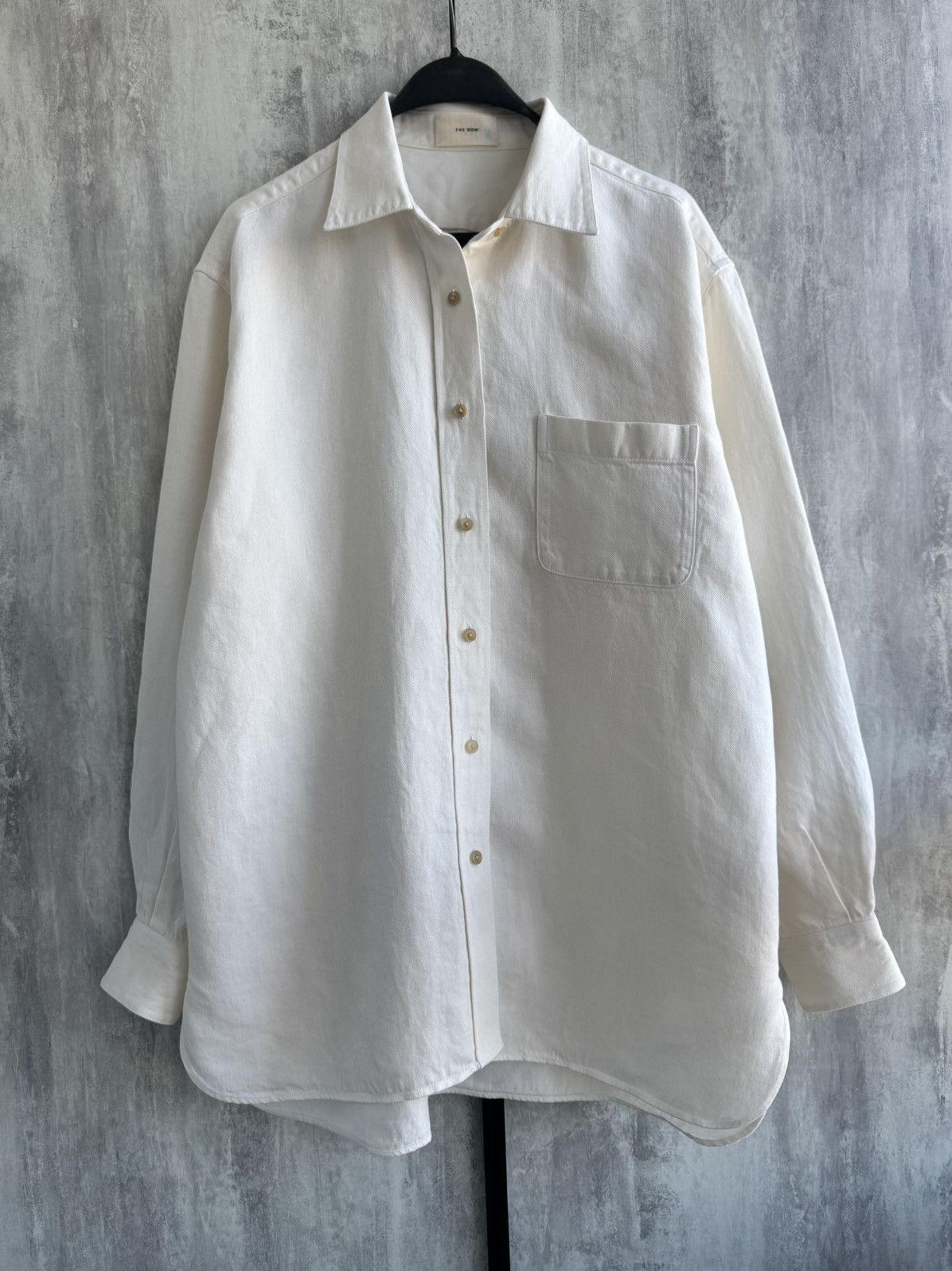 The Row The Row nesson linen- twill shirt Size M / US 6-8 / IT 42-44 - 5 Thumbnail