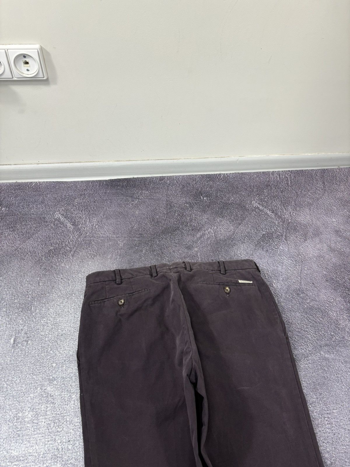 Burberry Burberry Men’s Burgundy Straight Fit Chino Pants Trousers Size US 36 / EU 52 - 14 Thumbnail