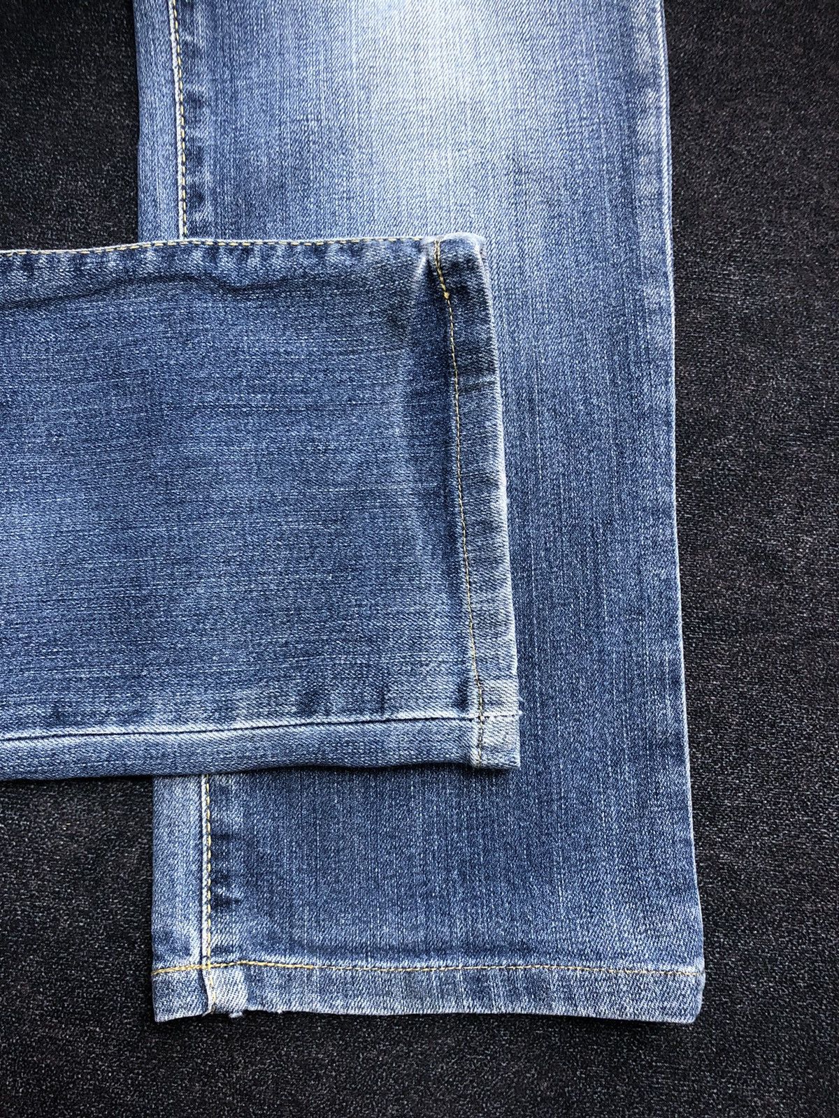 Edwin Vintage Japanese BlueTrip Edwin 503 Distressed Jeans Size US 34 / EU 50 - 10 Thumbnail