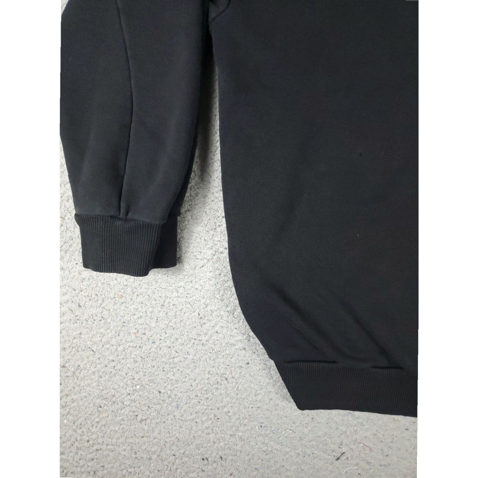 Adidas Adidas Sweater Women's Large Black Crew Neck Pullover Cotton Blend Long Sleeve Size L / US 10 / IT 46 - 3 Thumbnail