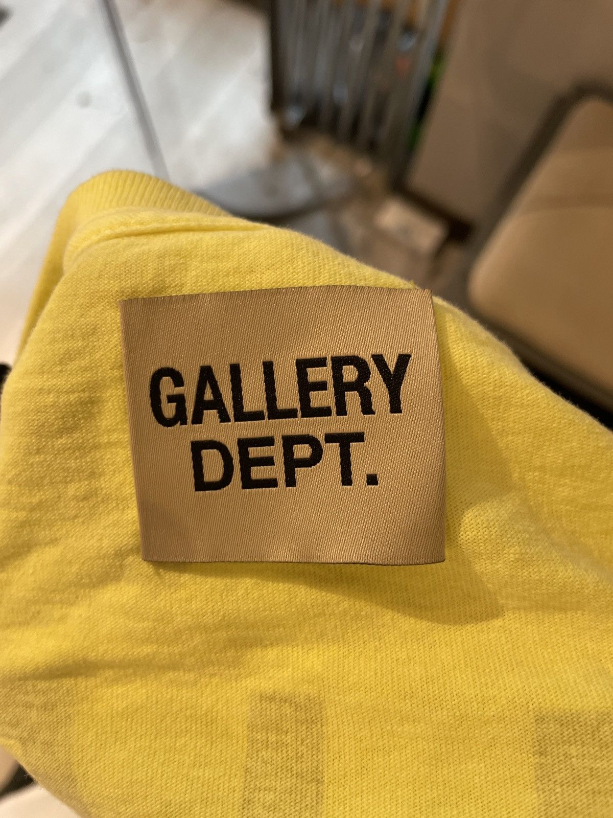 Gallery Dept. Gallery Dept. ASICS Logo T-Shirt Lime Green XXL Size US XXL / EU 58 / 5 - 3 Thumbnail