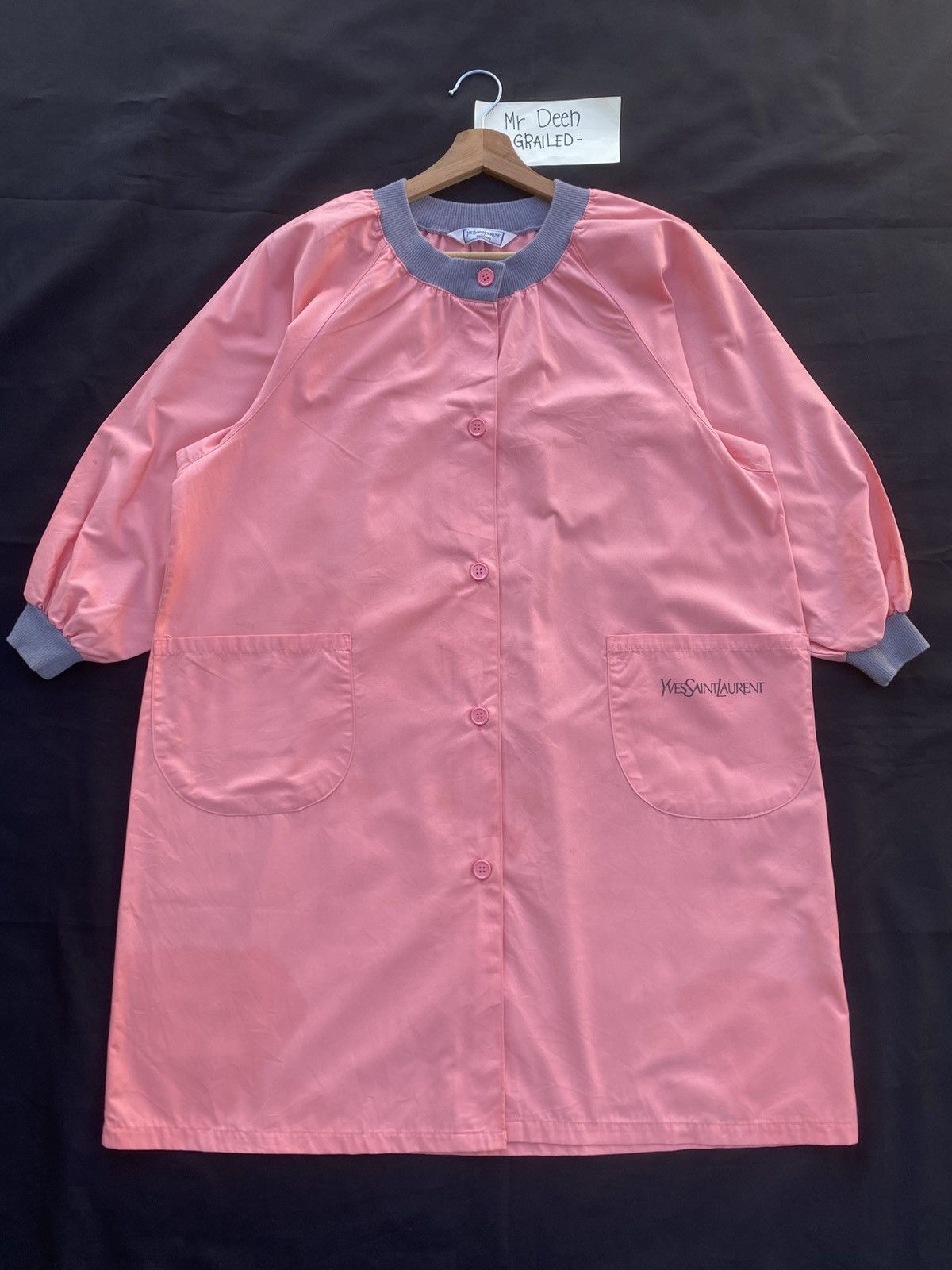 Yves Saint Laurent Rare Yves Saint Laurent Pink Long Shirt Size L / US 10 / IT 46 - 5 Thumbnail