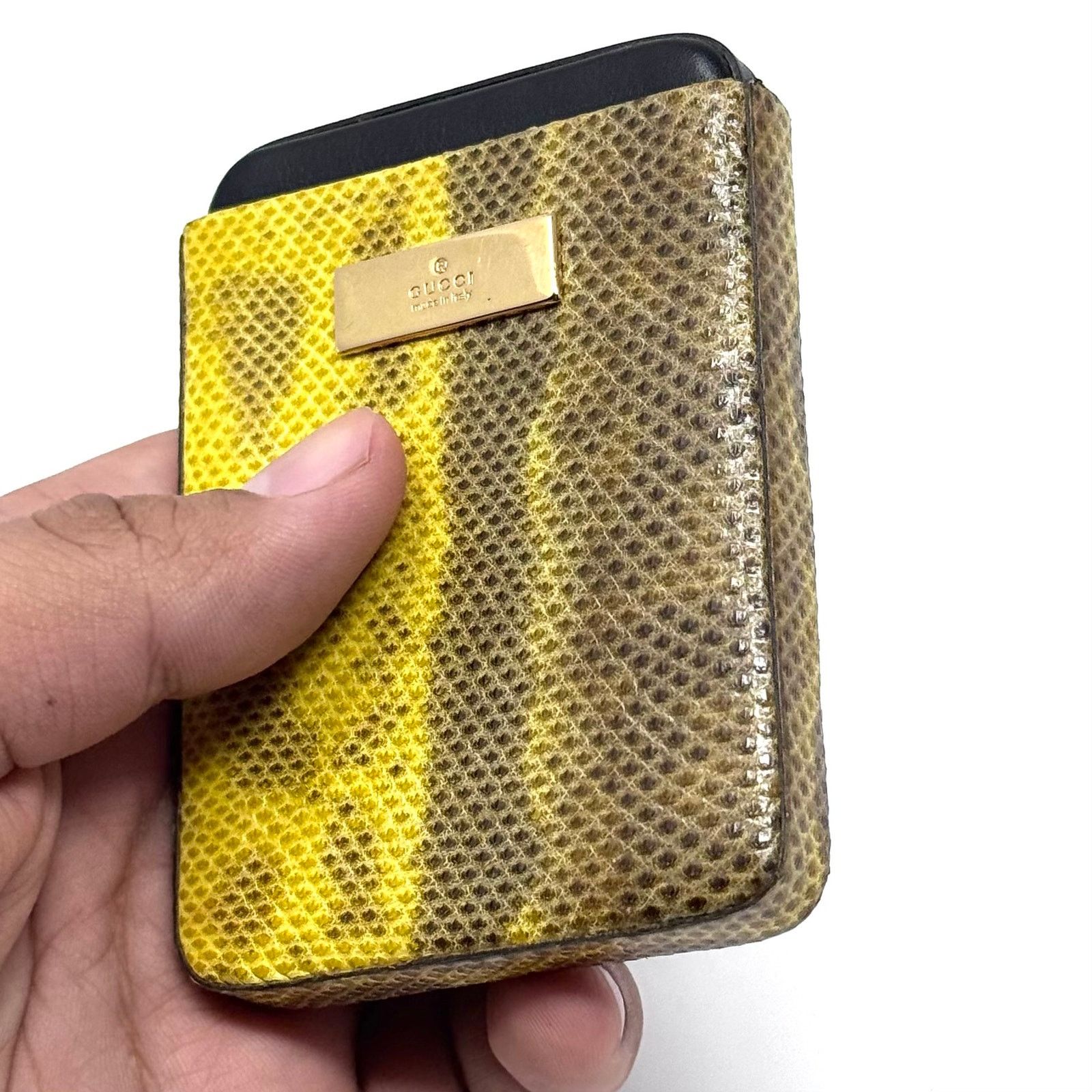 Gucci Gucci Yellow Cardholder Wallet Size ONE SIZE - 5 Thumbnail