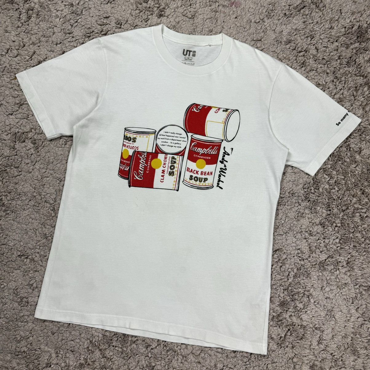 Andy Warhol × Designer × Japanese Brand Uniqlo Andy Warhol Campbells T-shirt Size US L / EU 52-54 / 3 - 4 Thumbnail
