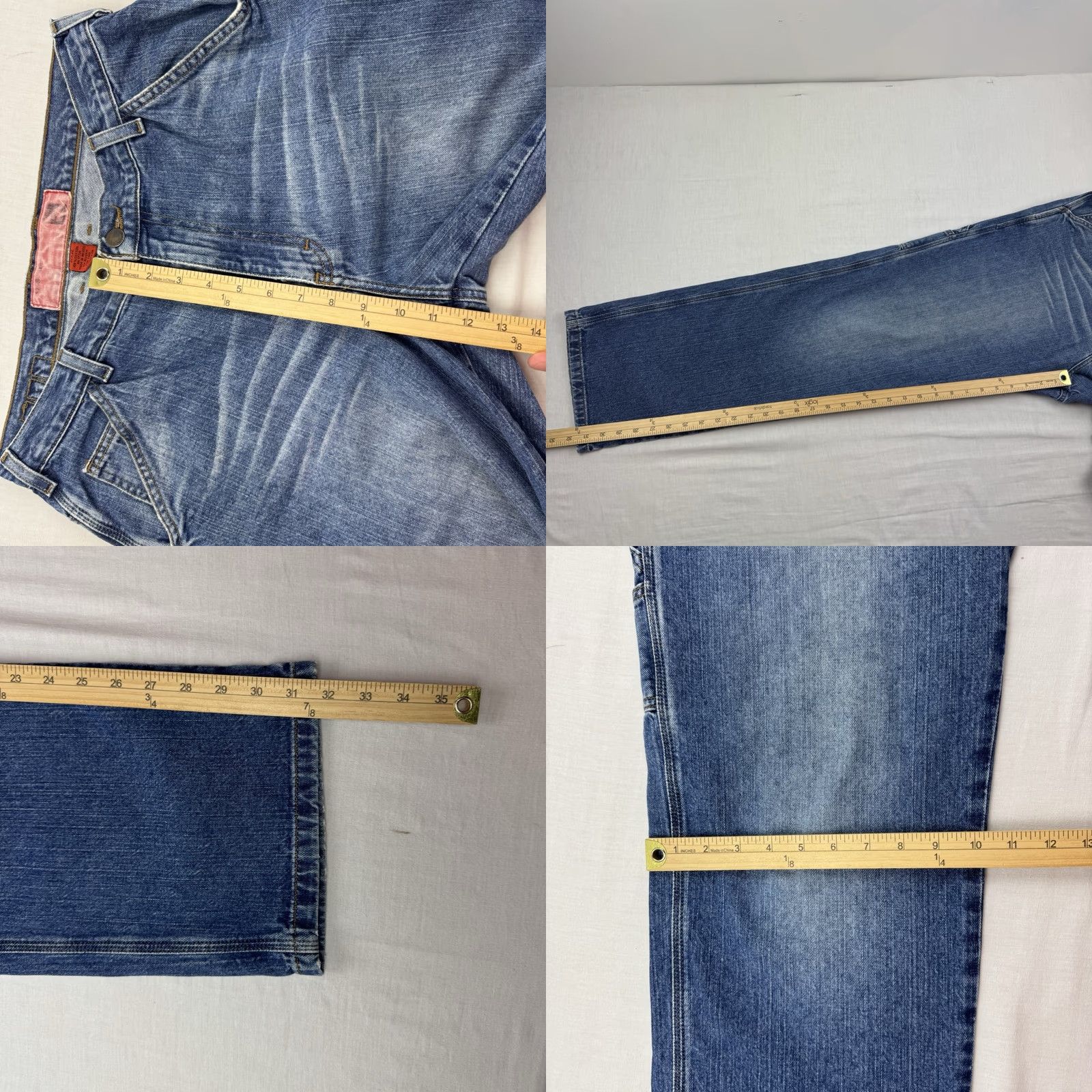 Mossimo VINTAGE Mossimo Carpenter Jeans Mens 32x32 Relaxed Denim Blue 90s Punk Work Wear Y2K Hipster 32in Inseam Jeans Size 32 Size US 32 / EU 48 - 8 Thumbnail