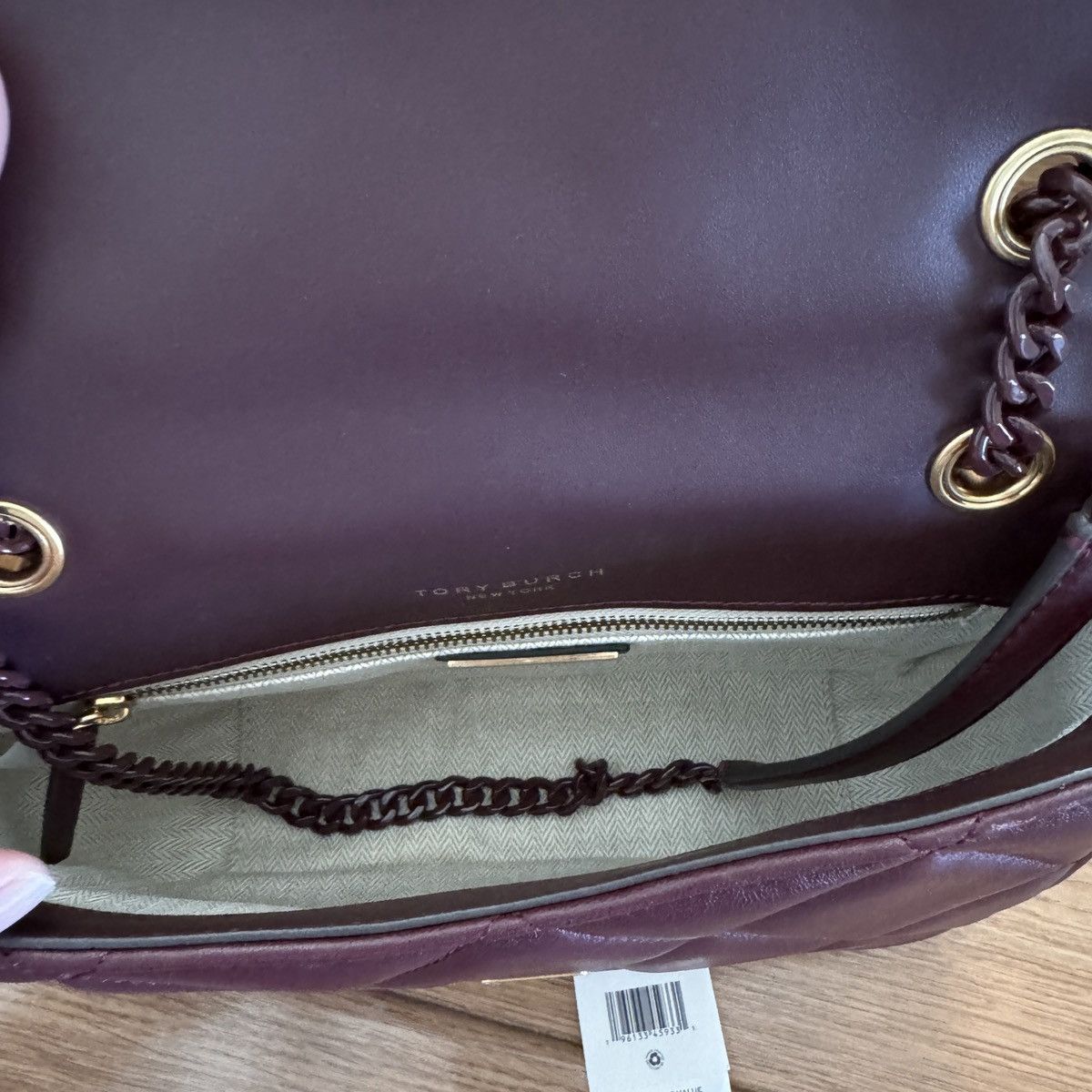 Tory Burch Tory Burch Willa Soft Quilt Small Leather Shoulder Bag Size ONE SIZE - 8 Thumbnail