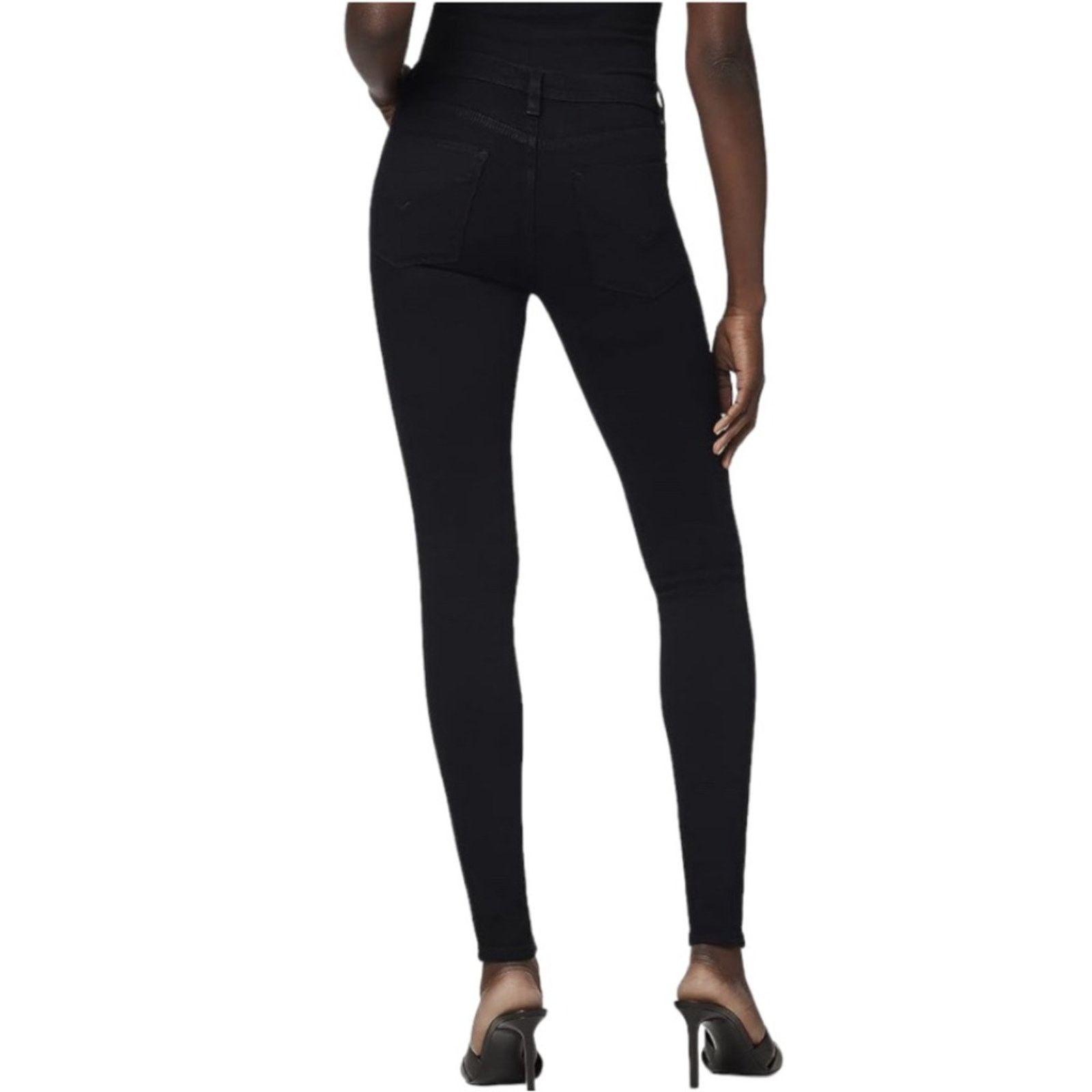 Hudson Hudson Black Skinny Jeans | Size 26 Size 26" / US 2 / IT 38 - 9 Thumbnail