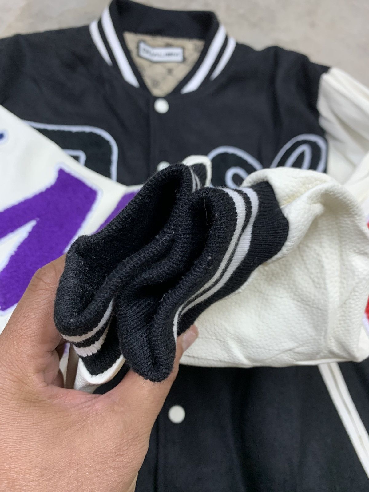 Dualism Multi Font Stadium Varsity Jacket