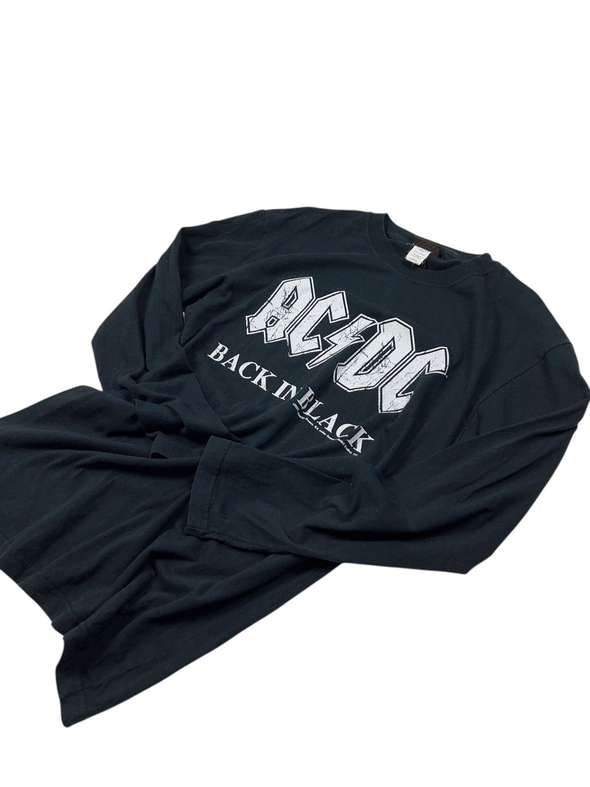 Band Tees Vintage AC/DC 2005 Back in Black Rock Band Long Sleeve Shirt Size US L / EU 52-54 / 3 - 8 Thumbnail