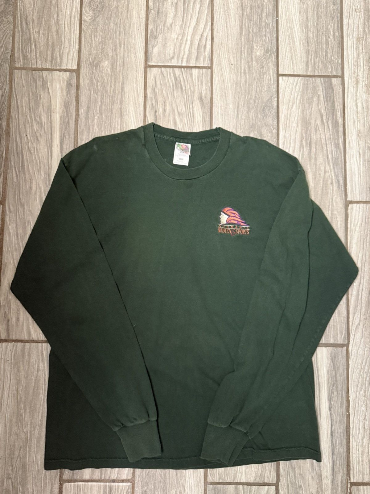 Fruit Of The Loom Vintage 1997 Oshman’s Super Sports USA Promo LS Shirt Size US XL / EU 56 / 4 - 1 Thumbnail