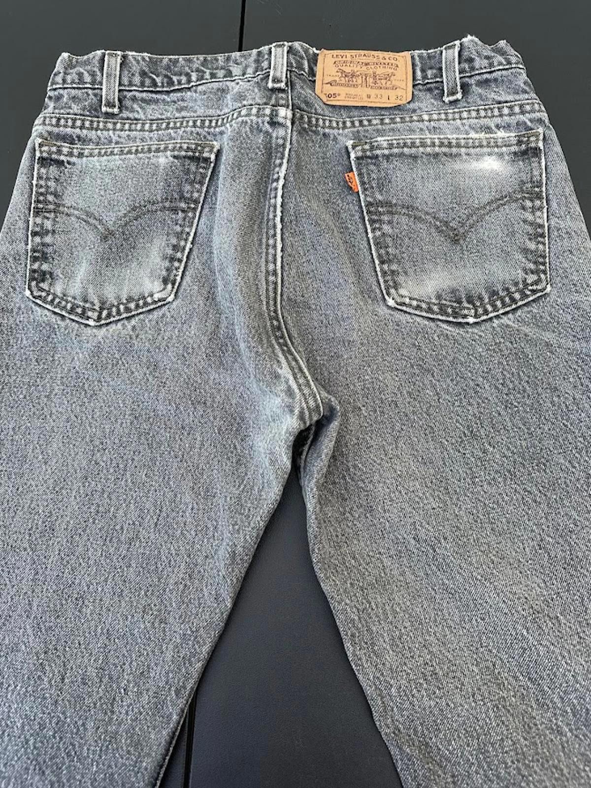 Levi's Levi’s 505 Faded Black Jeans USA 33x32 Size US 33 - 2 Thumbnail