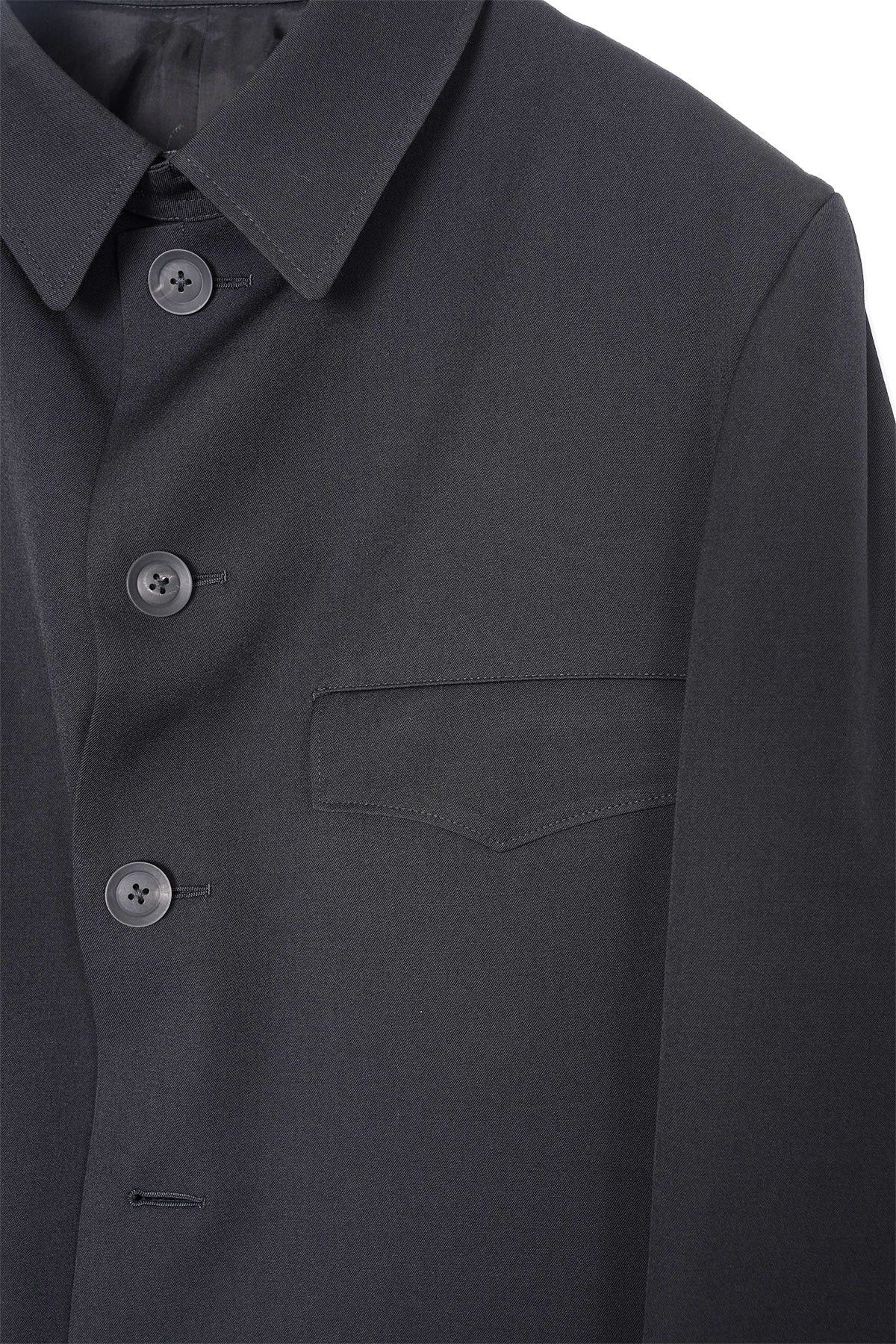 Yohji Yamamoto Yohji Yamamoto Pour Homme HOOK COLLAR 5 SINGLE JACKET BLAZER Size US M / EU 48-50 / 2 - 8 Thumbnail