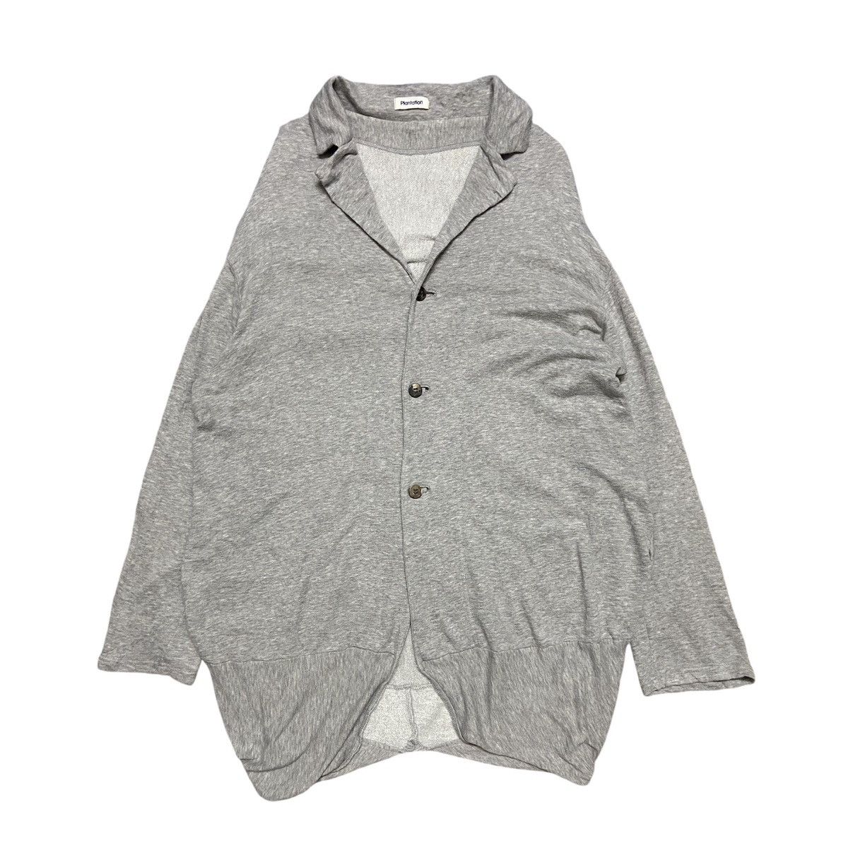 Designer × Issey Miyake × Japanese Brand Plantation Issey Miyake Cardigan Sweatshirt Size US M / EU 48-50 / 2 - 1 Thumbnail