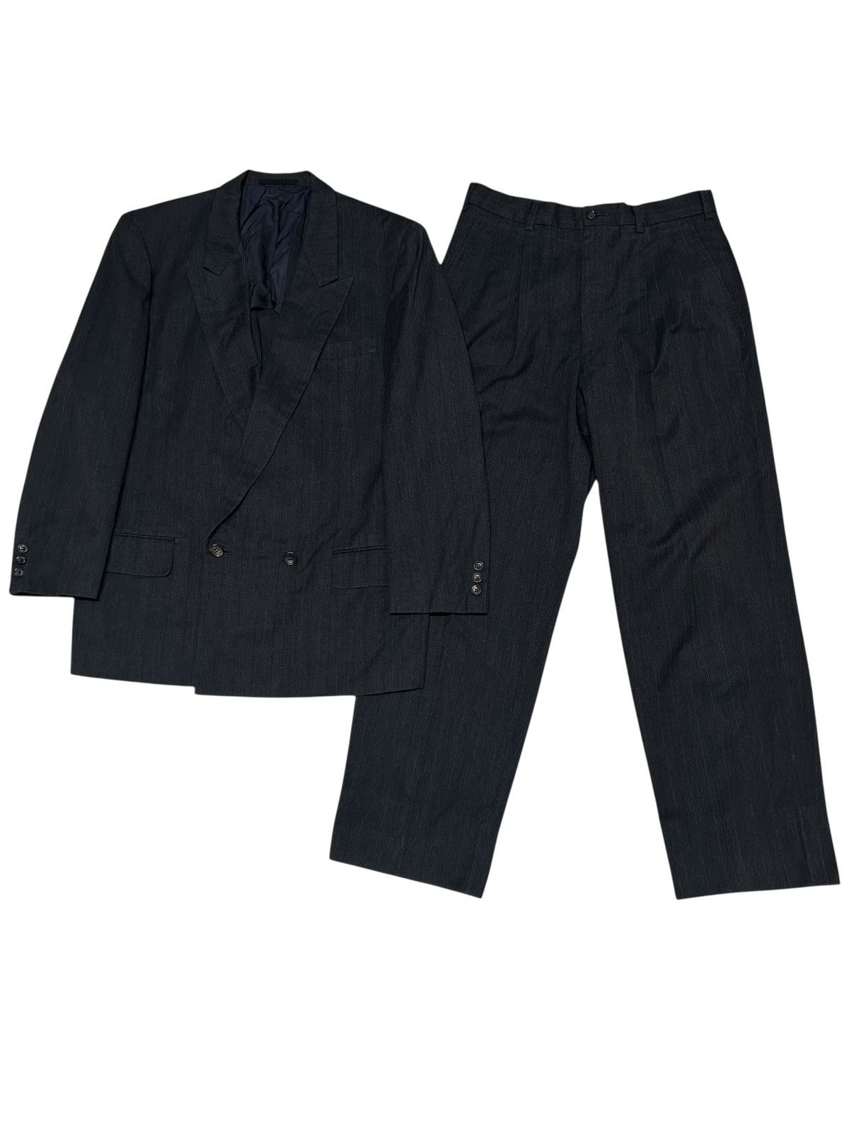 537 80s Comme Des Garcons Homme Deux vintage suit set up men