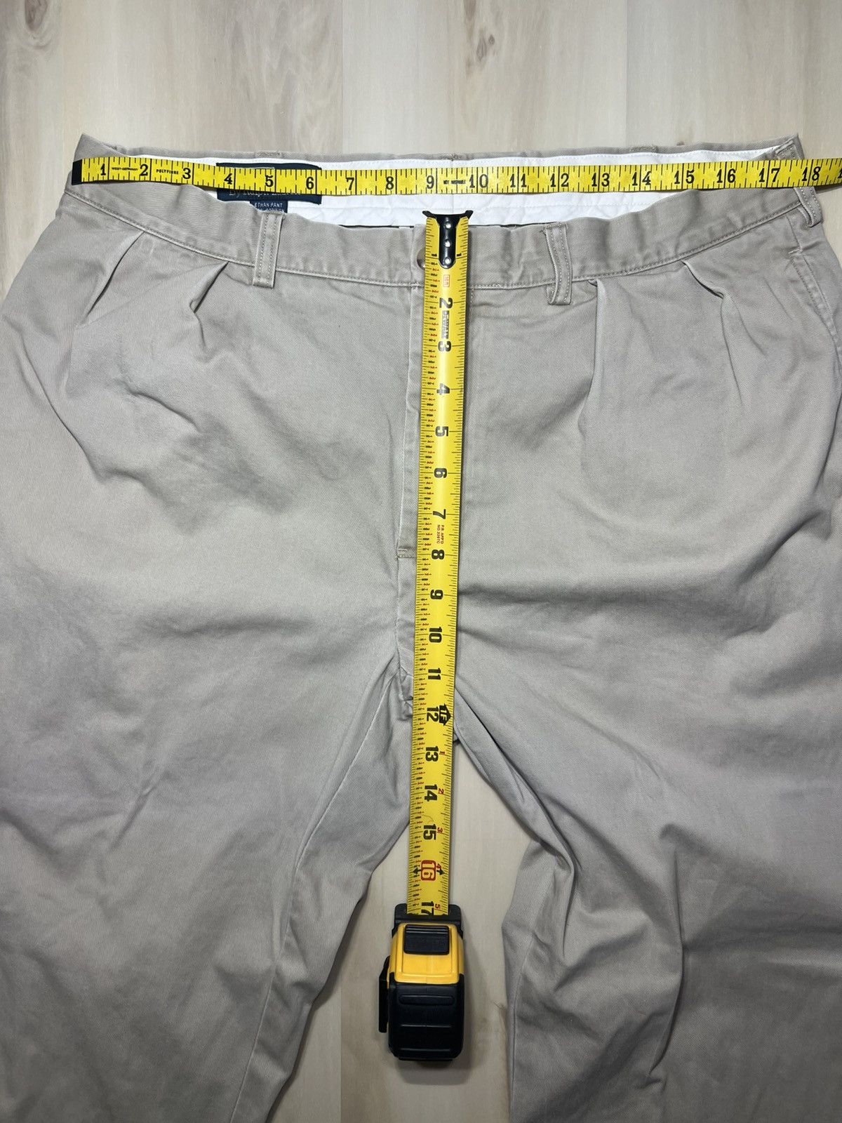 Polo Ralph Lauren Vintage Polo Ralph Lauren Ethan chino pleated trousers 36x29 Size US 36 / EU 52 - 6 Thumbnail