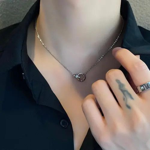 Jewelry Elegant Silver Infinity Necklace - Timeless Charm Size ONE SIZE - 3 Thumbnail