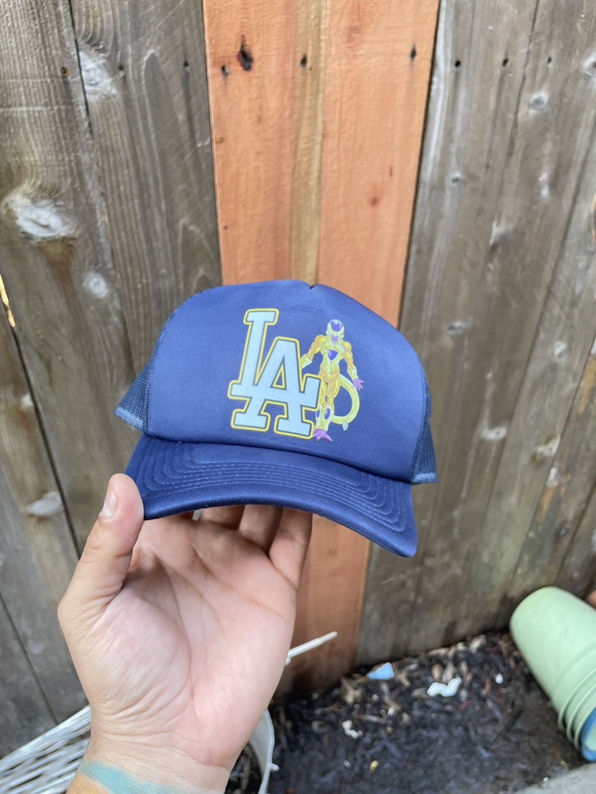 Other Dragon ball super Los Angeles dodger dragon ball trucker hat Size ONE SIZE - 3 Thumbnail