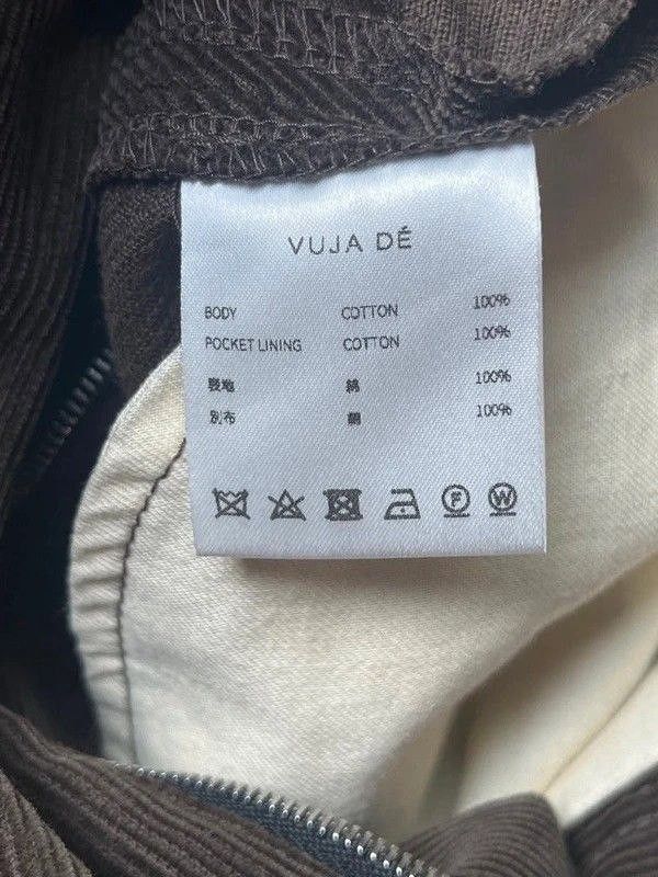 Vuja De Vuja De Studio Adagio Corduroy Reconstructed Trousers Brown Size US 30 / EU 46 - 14 Thumbnail