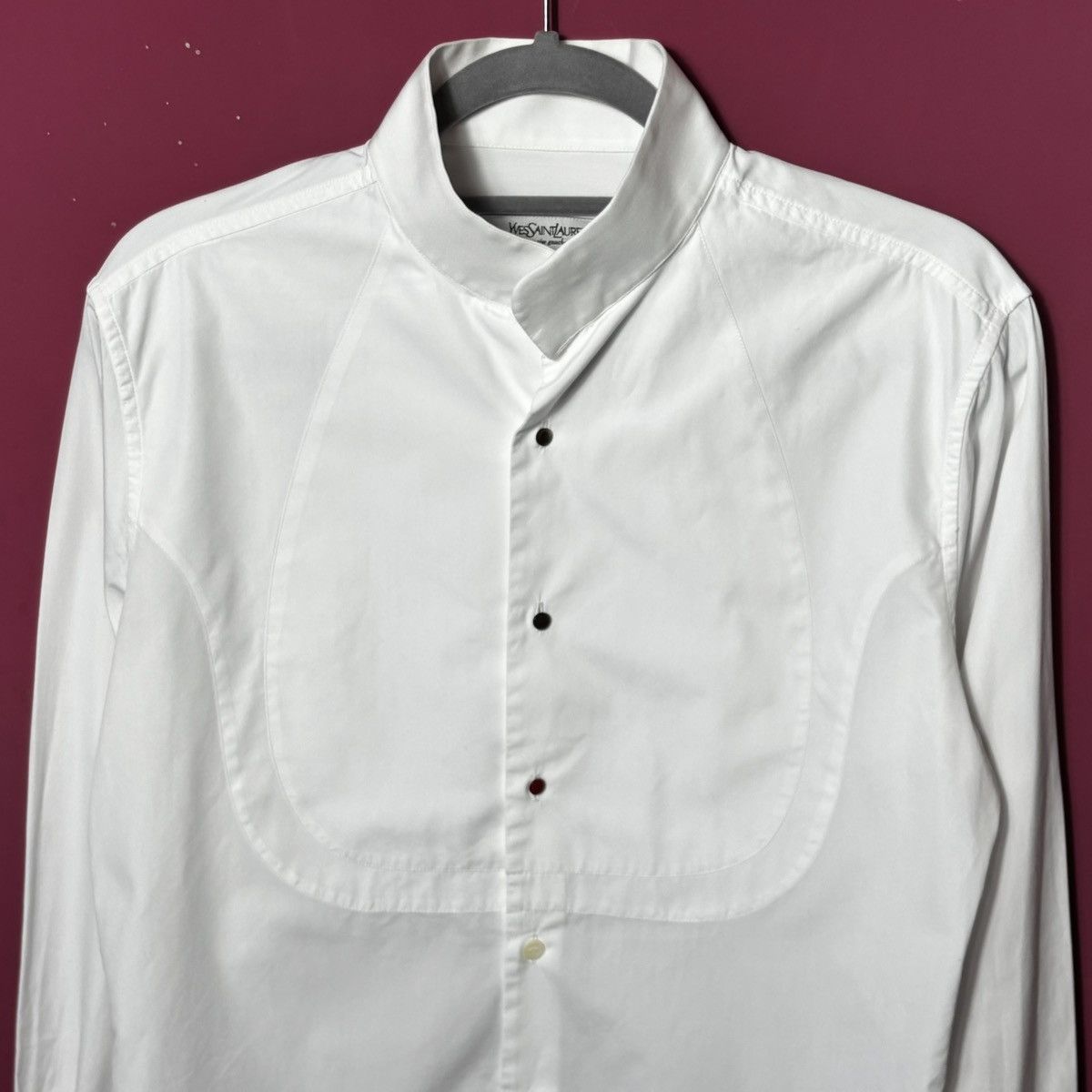 Yves Saint Laurent Yves Saint Laurent rive gauche white dress code shirt L size Size US L / EU 52-54 / 3 - 3 Thumbnail