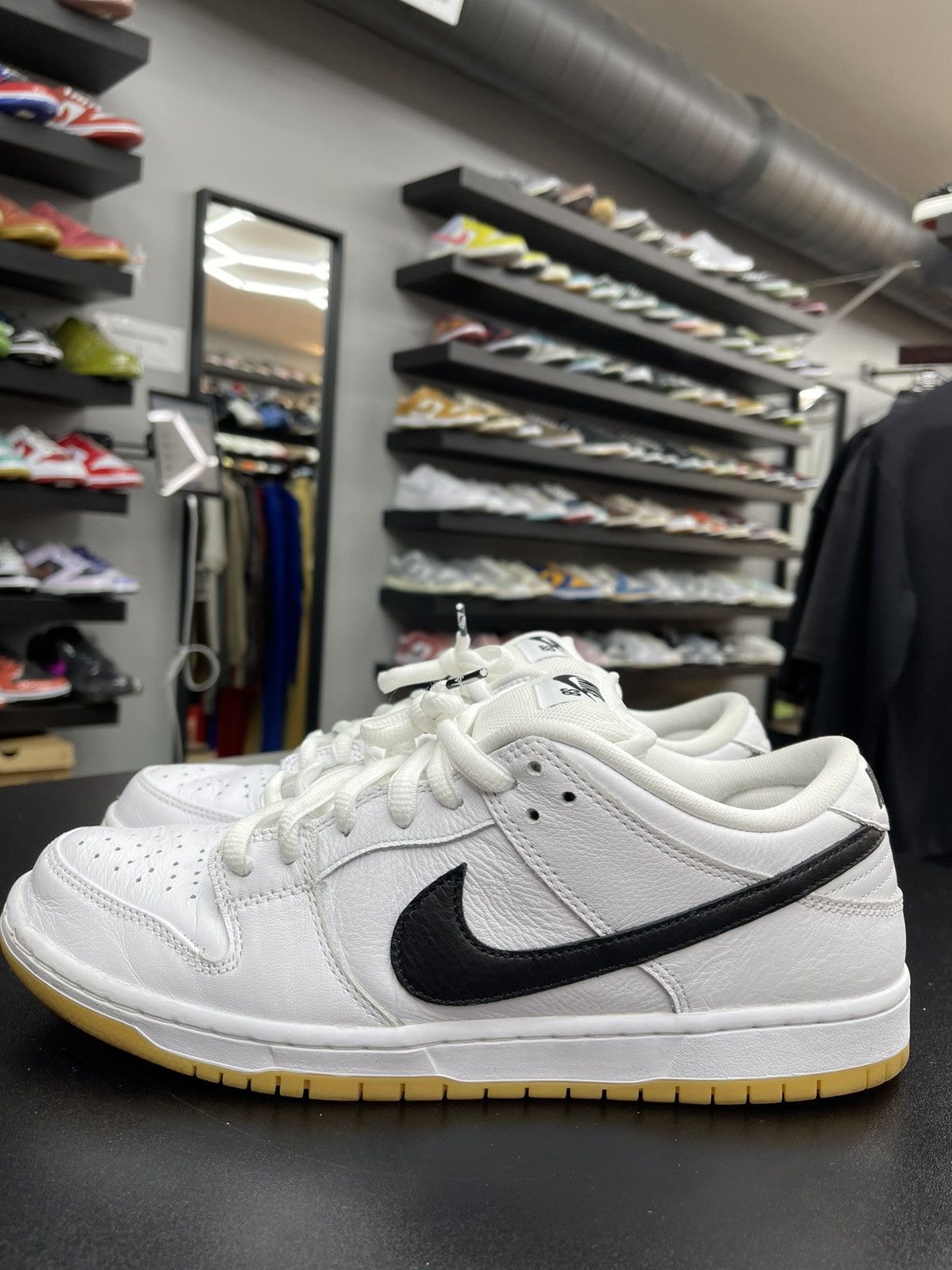 Nike Size 11 - Nike SB Dunk Low White Gum Size US 11 / EU 44 - 1 Thumbnail
