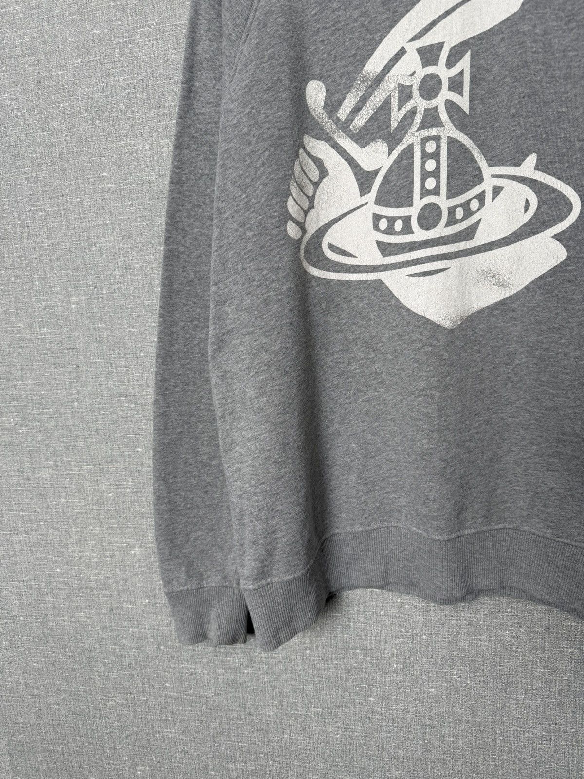 Vivienne Westwood Vivienne Westwood Anglomania Big Logo Crewneck Sweatshirt Size US L / EU 52-54 / 3 - 6 Thumbnail