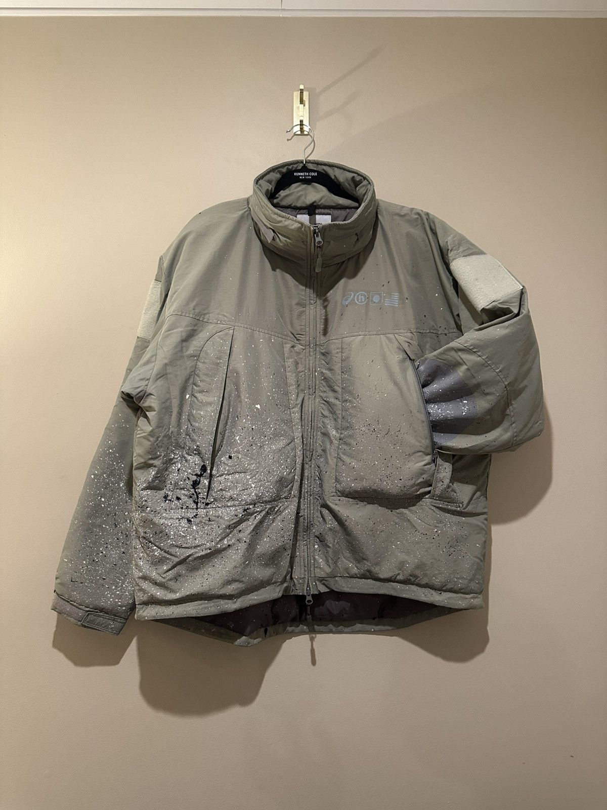 Asics × HIDDEN HIDDEN NY X ASICS PAINTED MILITARY PRIMALOFT JACKET Size US M / EU 48-50 / 2 - 2 Thumbnail