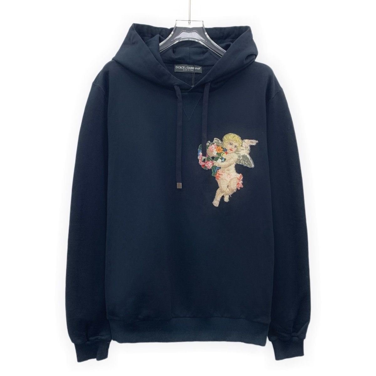 Dolce & Gabbana Dolce Gabbana Hooded Drawstring Long Sleeve Hoodie K26WX Size US XS / EU 42 / 0 - 1 Thumbnail