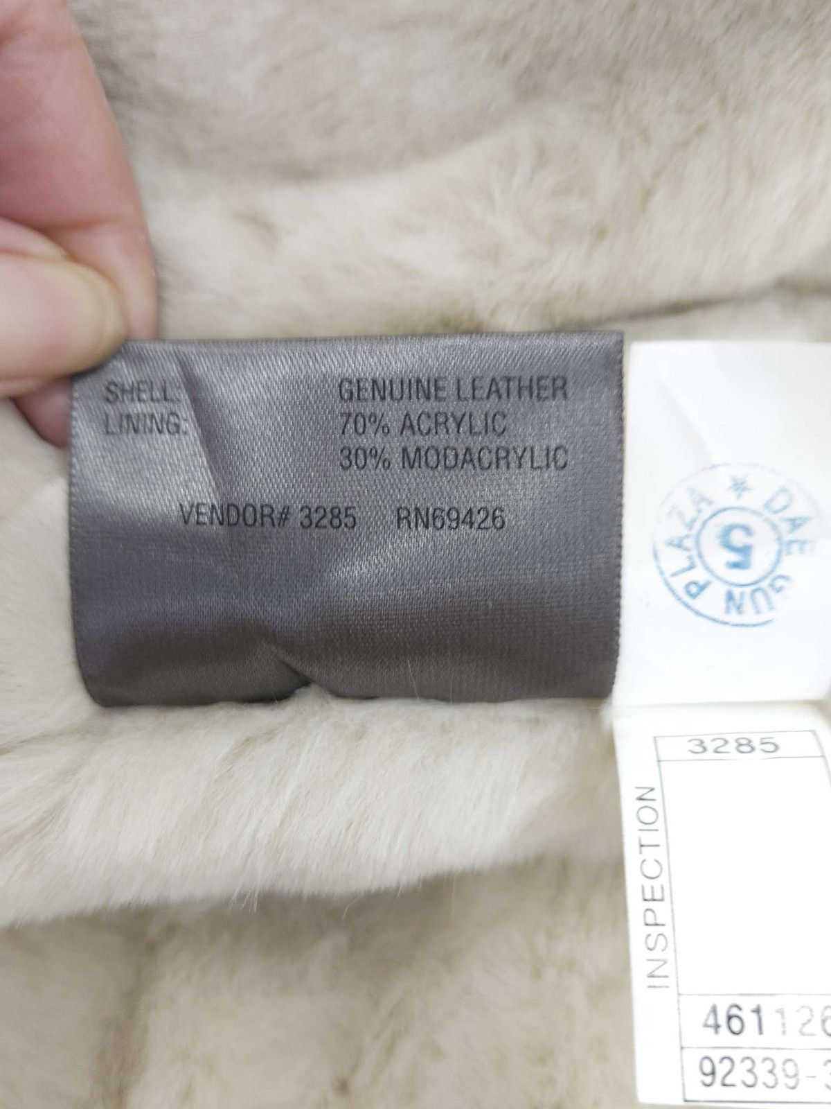 Vintage × Wilsons Leather Genuine Leather Oversized Hooded Coat & Faux Fur By Wilsons. Size L / US 10 / IT 46 - 18 Thumbnail