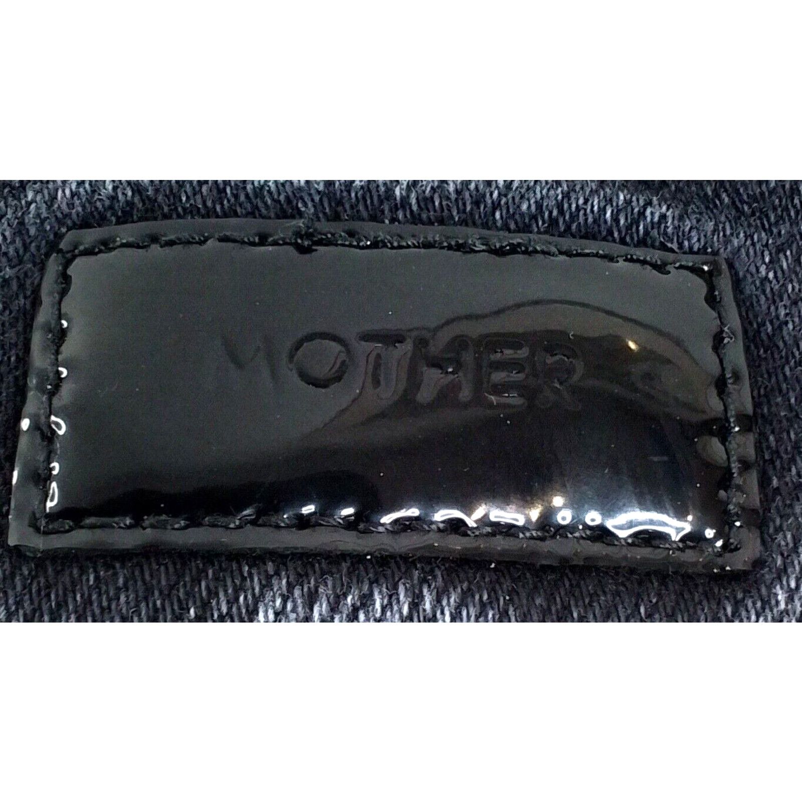 MOTHER Mother Denim Women's 26 The Midrise Dazzler Jean Black Size 26" / US 2 / IT 38 - 6 Thumbnail