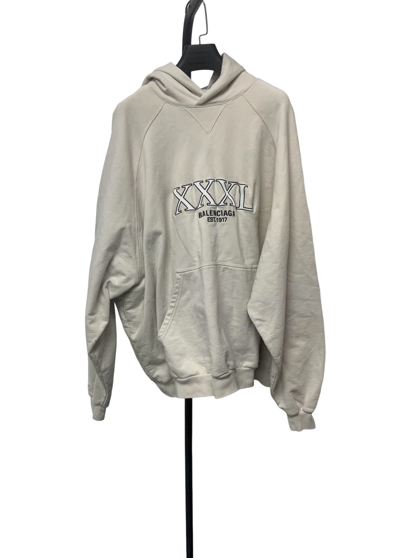 Balenciaga Balenciaga XXXL Logo Hoodie Size 1 Size US S / EU 44-46 / 1 - 1 Thumbnail