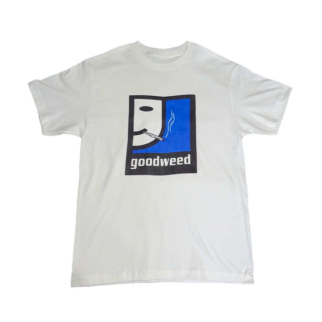 Other White "Goodweed" Y2K style T-shirt remake Size US S / EU 44-46 / 1 - 2 Thumbnail