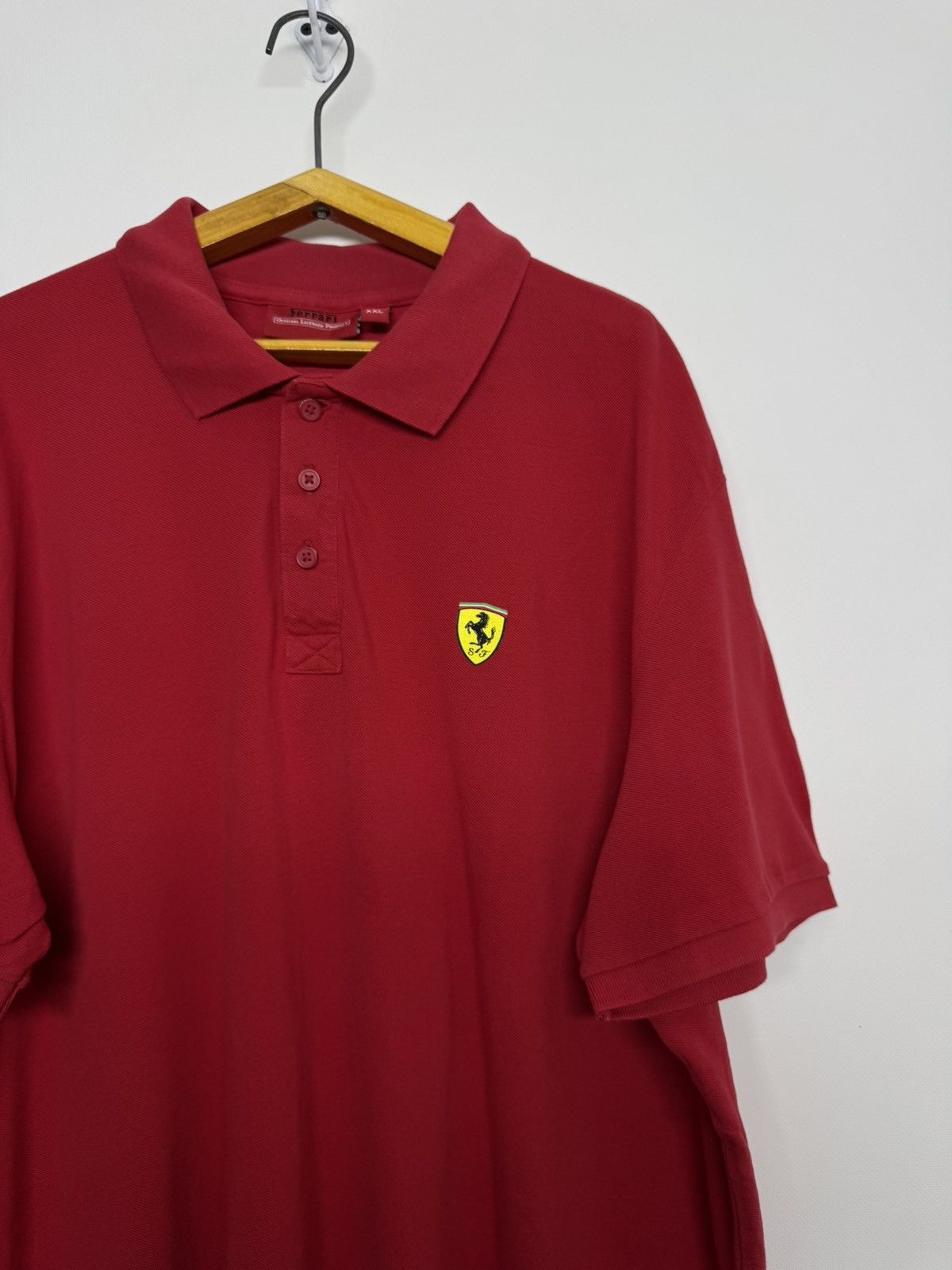 Ferrari Vintage Ferrari 90s Racing Polo Tee Motorsport F1 Rare Hype Size US XXL / EU 58 / 5 - 5 Thumbnail
