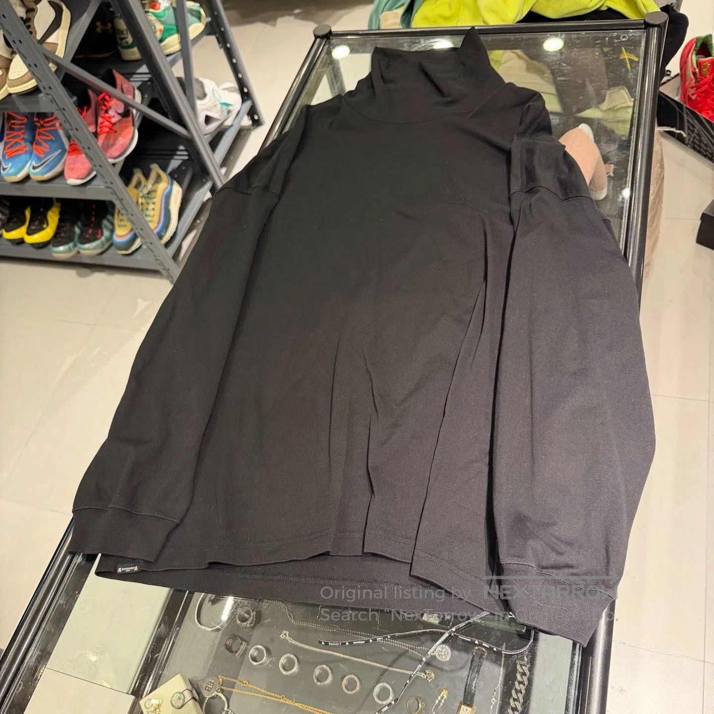 Mastermind Japan MMJ Mastermind Japan Turtleneck T-shirt. Size US XL / EU 56 / 4 - 1 Thumbnail