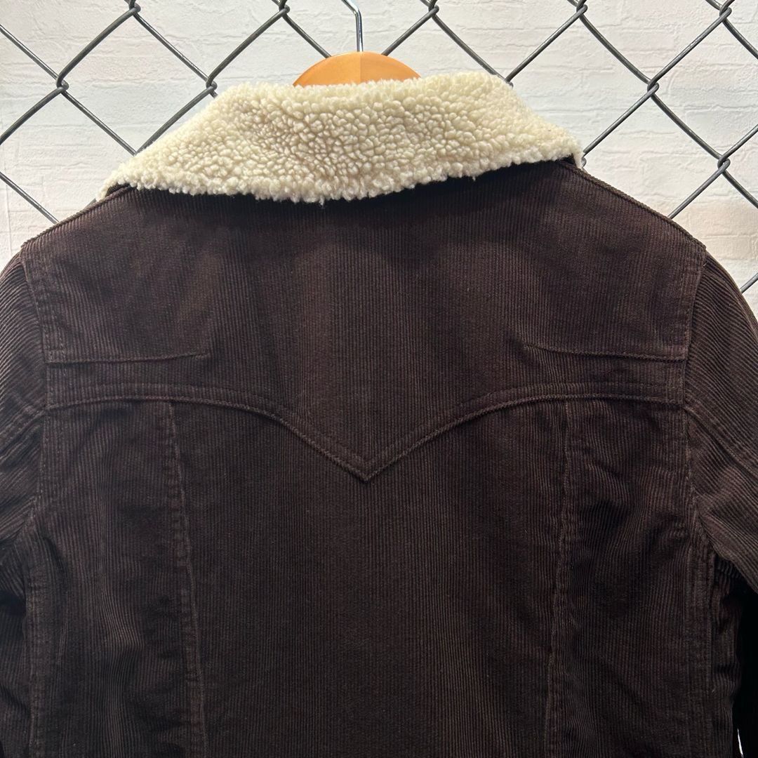 Number (N)ine AW07 "Love God Murder" Fleece Corduroy Lunch Jacket Size US XS / EU 42 / 0 - 6 Thumbnail