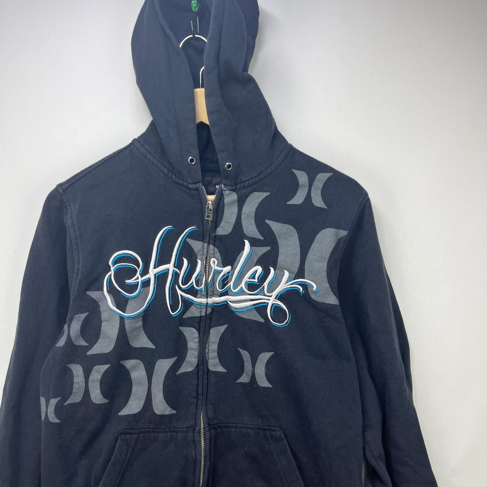 Hurley Vintage Y2K Hurley Zip Up Hoodie Small Size US S / EU 44-46 / 1 - 2 Thumbnail