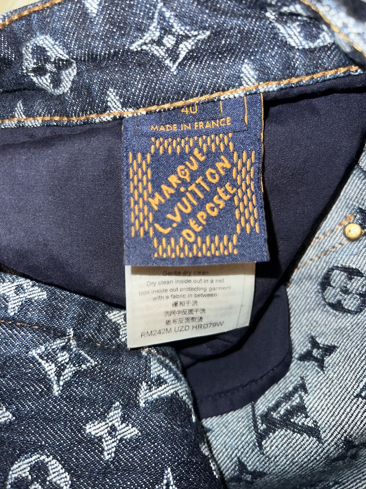 Louis Vuitton Louis Vuitton Monogram Denim Size US 40 / EU 56 - 10 Thumbnail