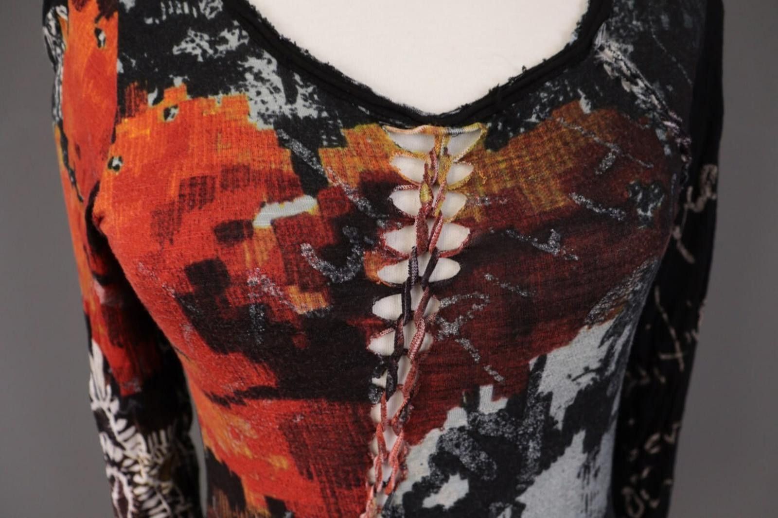 Desigual Desigual Colorful Floral Tunic Top Blouse Shirt Size S Size S / US 4 / IT 40 - 3 Thumbnail