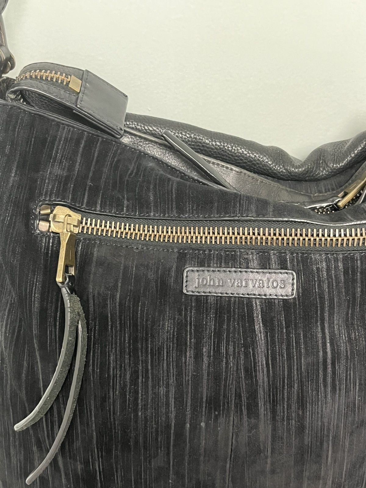 John Varvatos Leather Crossbody Bag. Size ONE SIZE - 11 Thumbnail