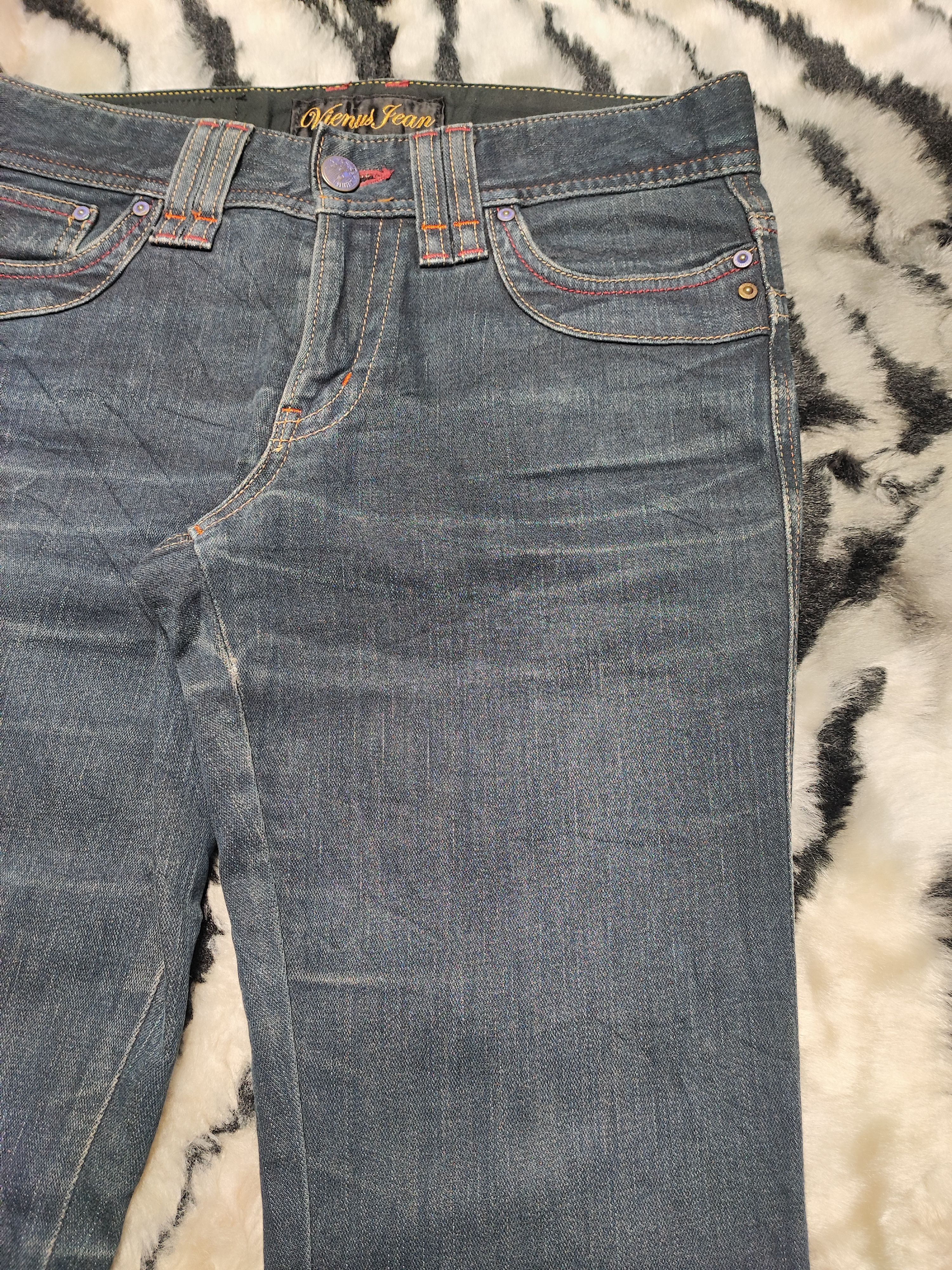 Edwin × Vintage Edwin Something Bootcut Flare Distressed Jeans Size US 30 / EU 46 - 7 Thumbnail