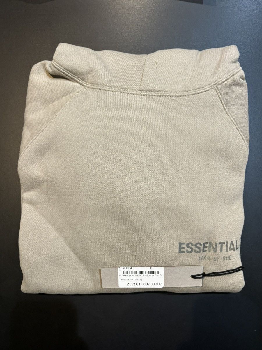 Fear of God Fear of God Essentials Tan Hoodie - Small Size US S / EU 44-46 / 1 - 4 Thumbnail