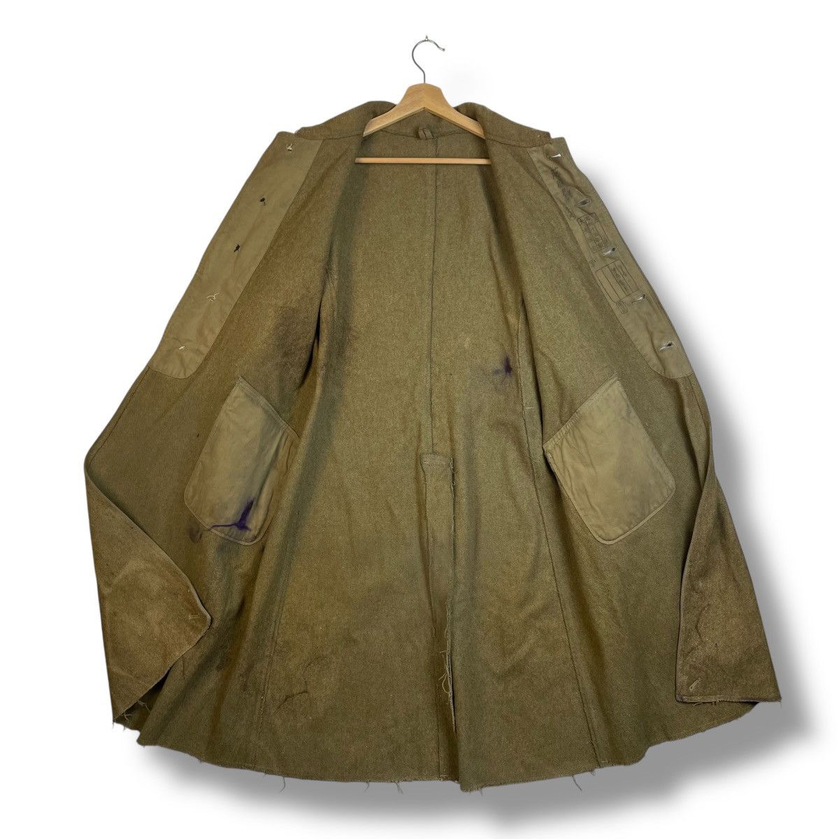 Vintage VINTAGE 40s WW2 IMPERIAL JAPANESE ARMY WOOL COAT Size US L / EU 52-54 / 3 - 15 Thumbnail
