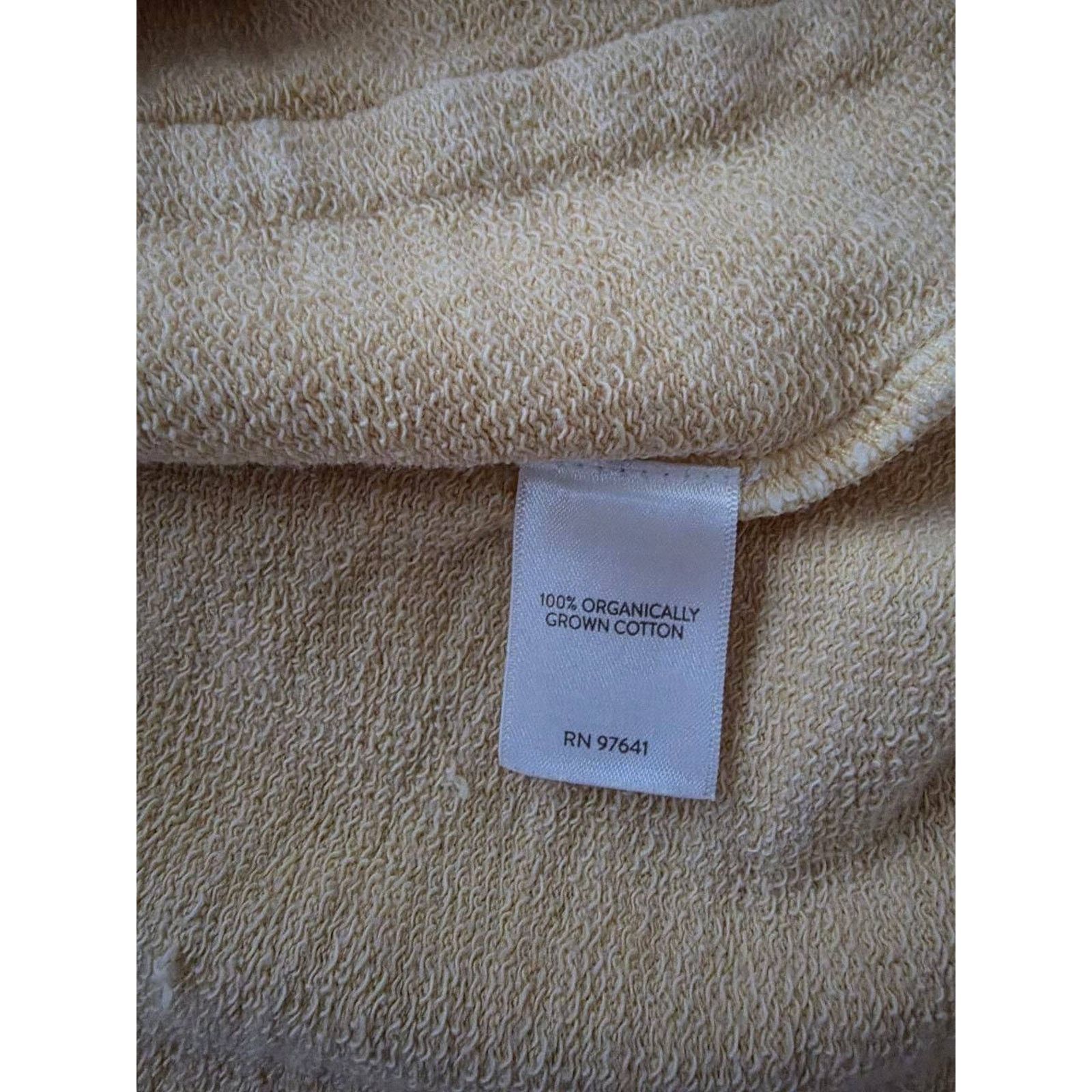 & Other Stories J.JILL Golden Yellow 100% Organic Cotton Knit 2X A001499 Size XXL / US 16-18 / IT 52-54 - 6 Thumbnail