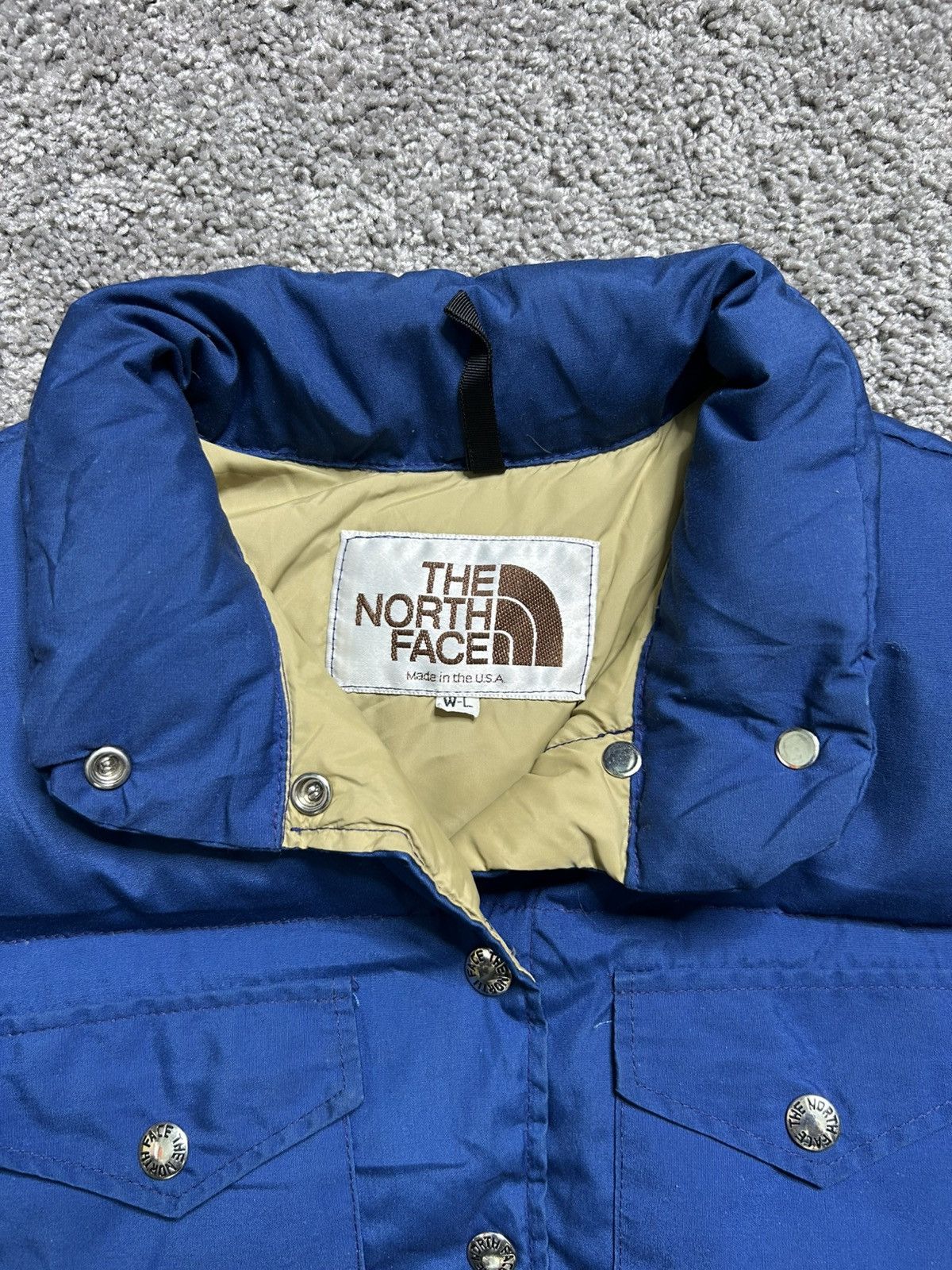 The North Face Vintage 80s North Face Puffer Vest Brown Tag Goose Down USA Size US M / EU 48-50 / 2 - 2 Thumbnail