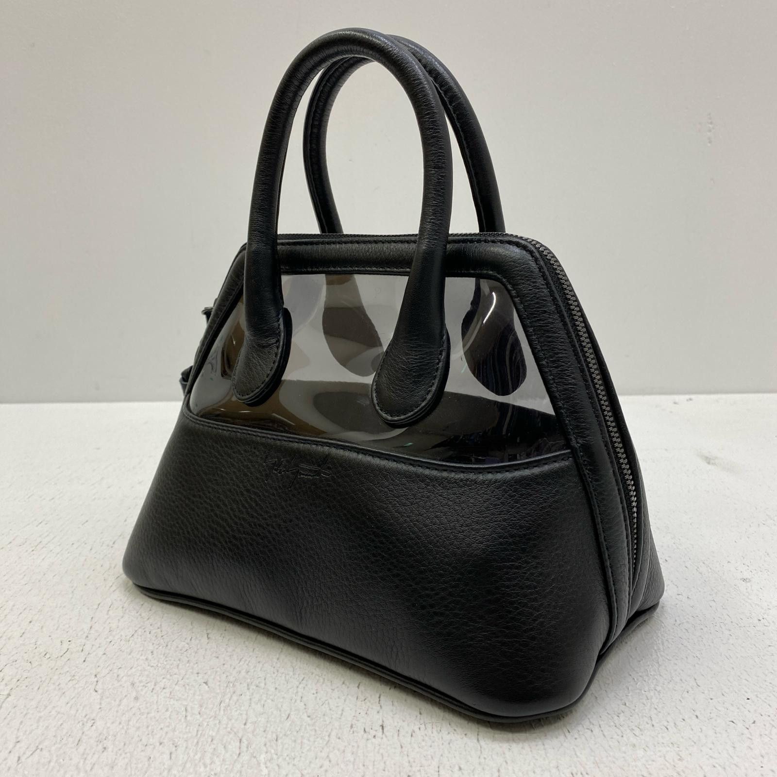 Yohji Yamamoto Yohji Yamamoto | PVC Handbag Black Size ONE SIZE - 1 Thumbnail